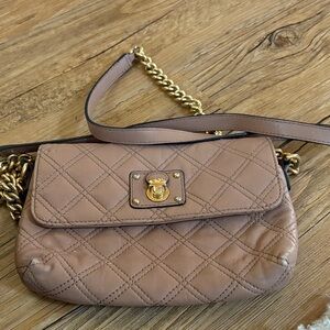 Marc Jacobs Quilted Nude/Pink  Crossbody Bag